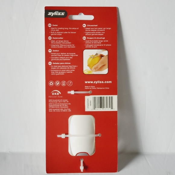 2 Pack of Zyliss 2 in 1 Zester - Picture 5 of 6